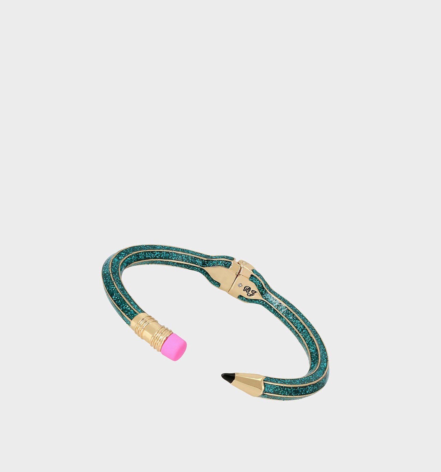 Turquoise Women\'s Betsey Johnson Back To Cool Teal Pencil Bangle Teal Bracelets | KDPYRUZ-26