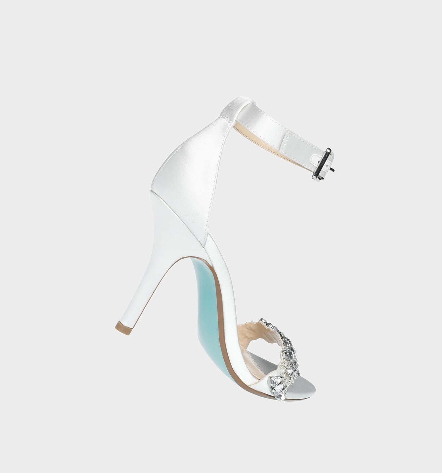 White Women's Betsey Johnson Sb-erin Heels | MHEDYWZ-91