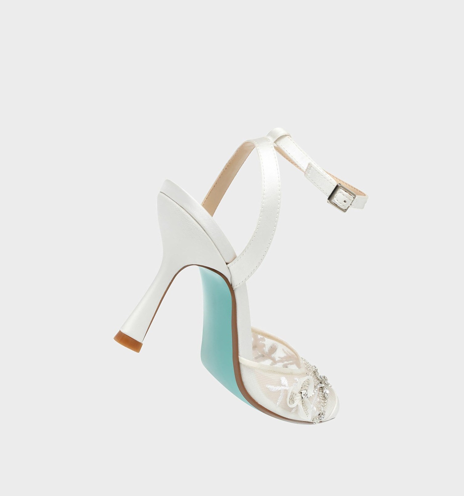 White Women's Betsey Johnson Sb-zola Heels | OIQUZFM-20