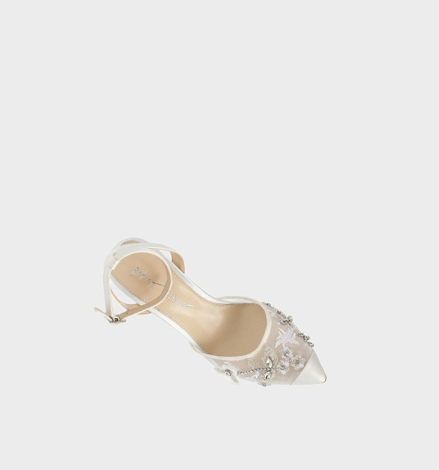 White Women's Betsey Johnson Sb-zola Heels | OIQUZFM-20