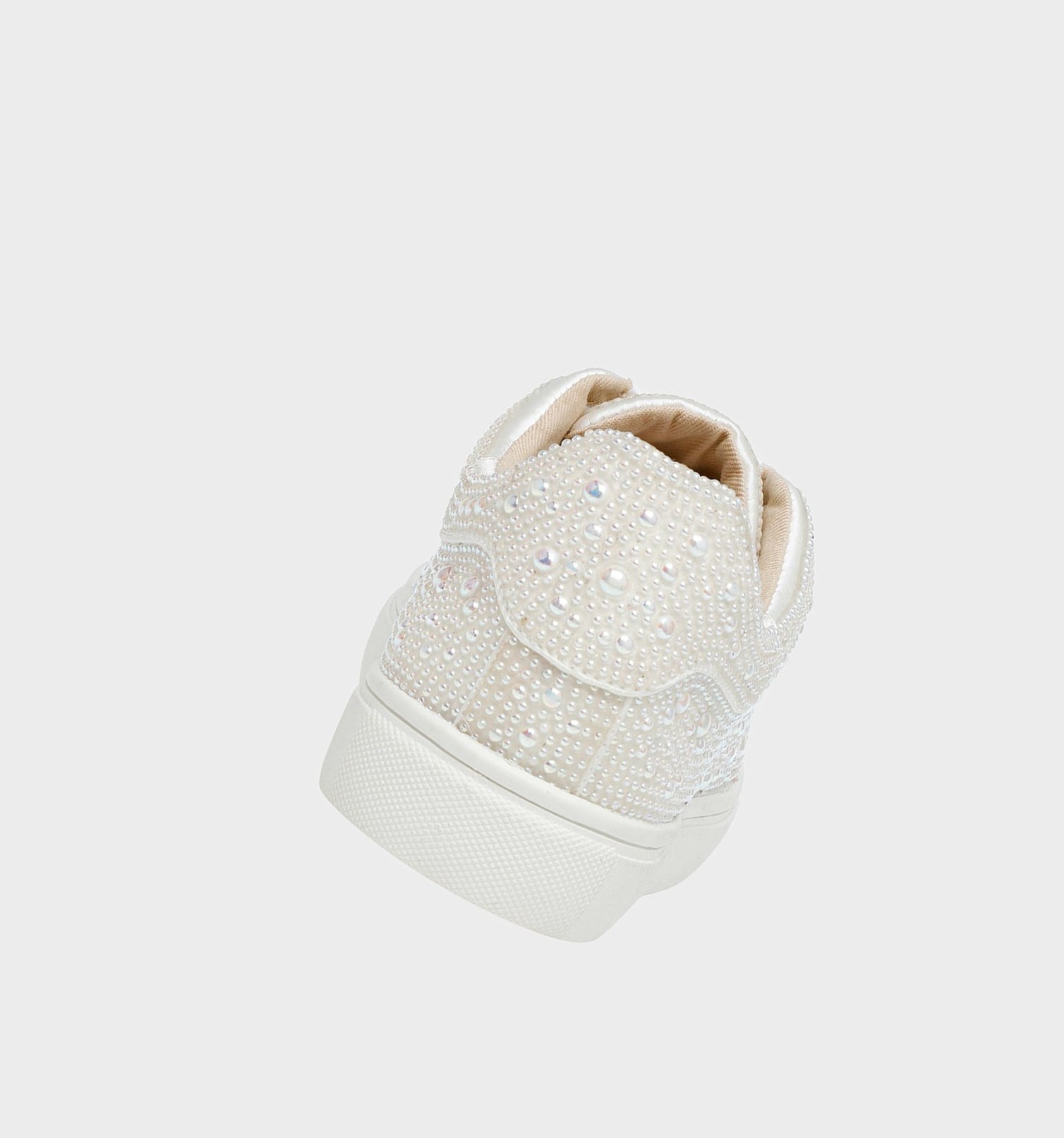 White Women's Betsey Johnson Sidny Sneakers | CATHJVN-54