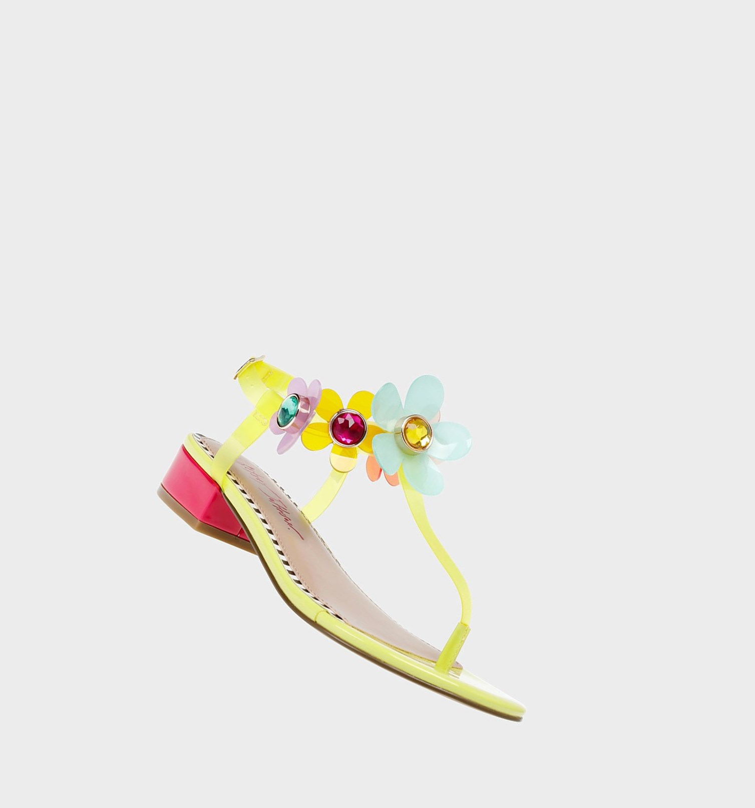 Yellow Women's Betsey Johnson Alanni Sandals | VFWRCKB-59