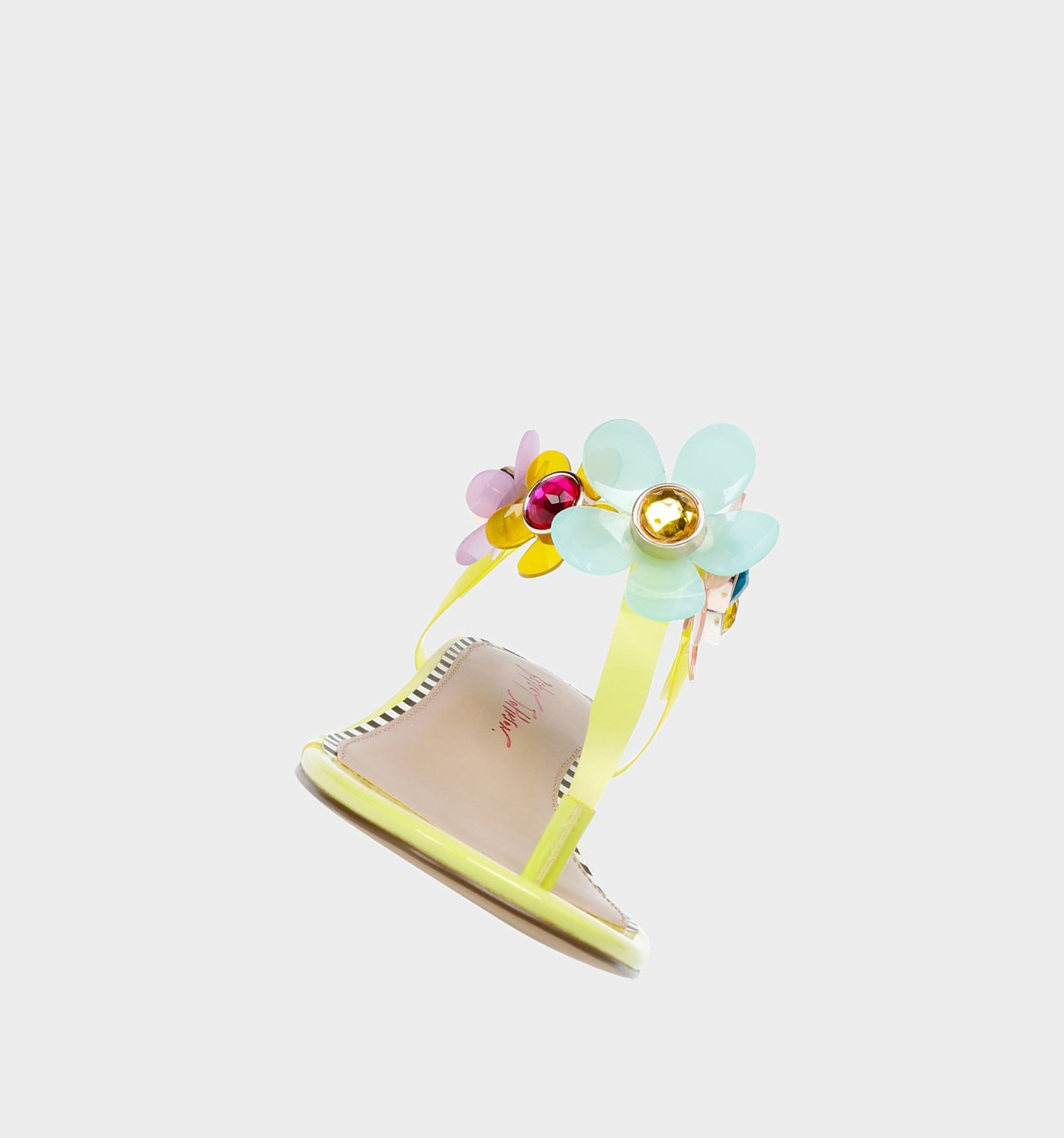 Yellow Women's Betsey Johnson Alanni Sandals | VFWRCKB-59