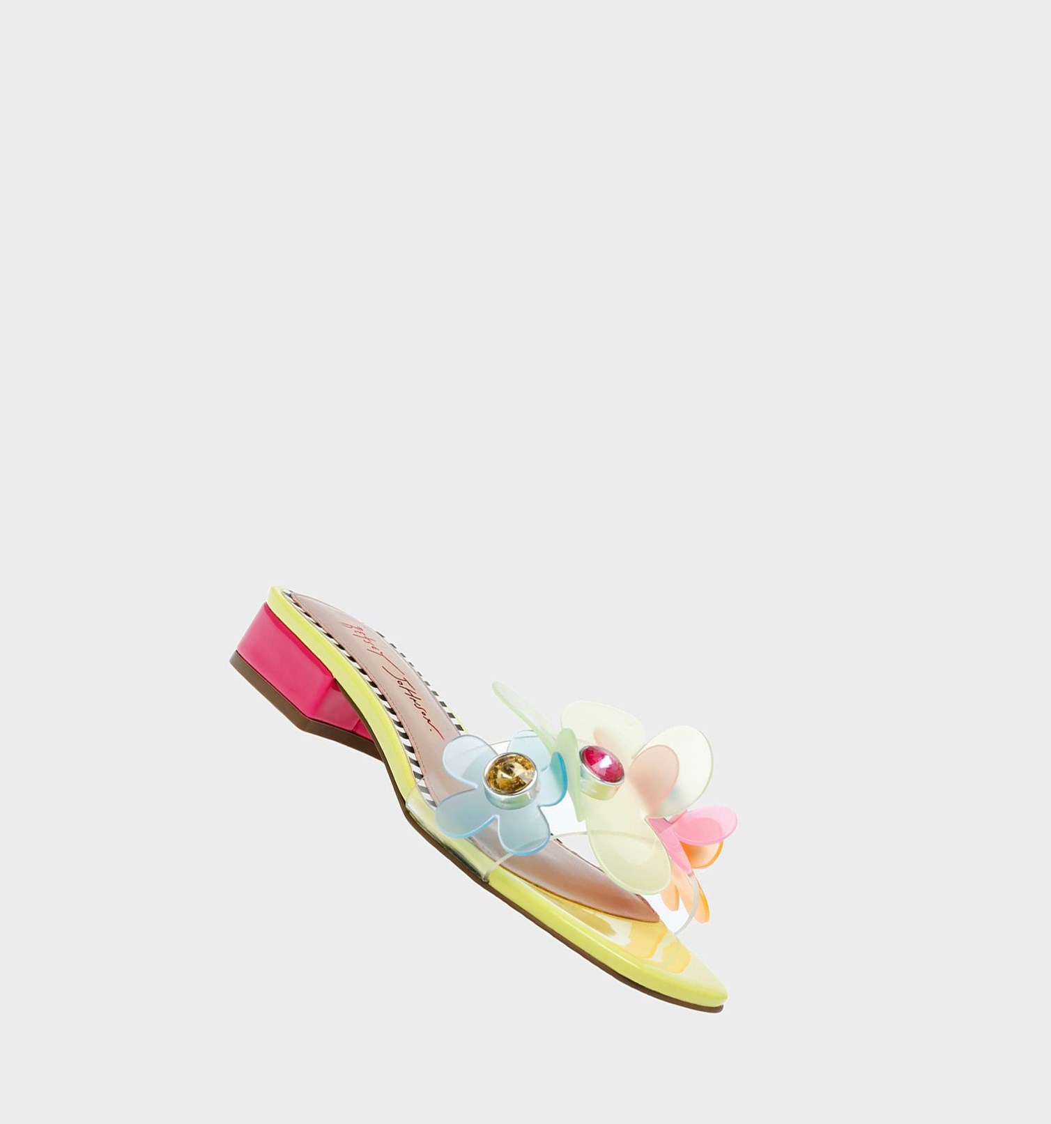 Yellow Women's Betsey Johnson Alvinn Sandals | WYUMGVA-58